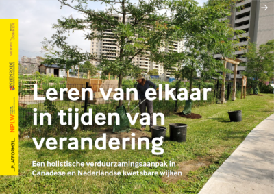 Leren van elkaar in tijden van verandering